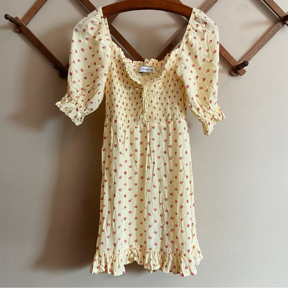 NWOT Faithfull The Brand Sage Mini Dress